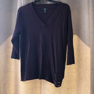 Pretty plum colored sweater